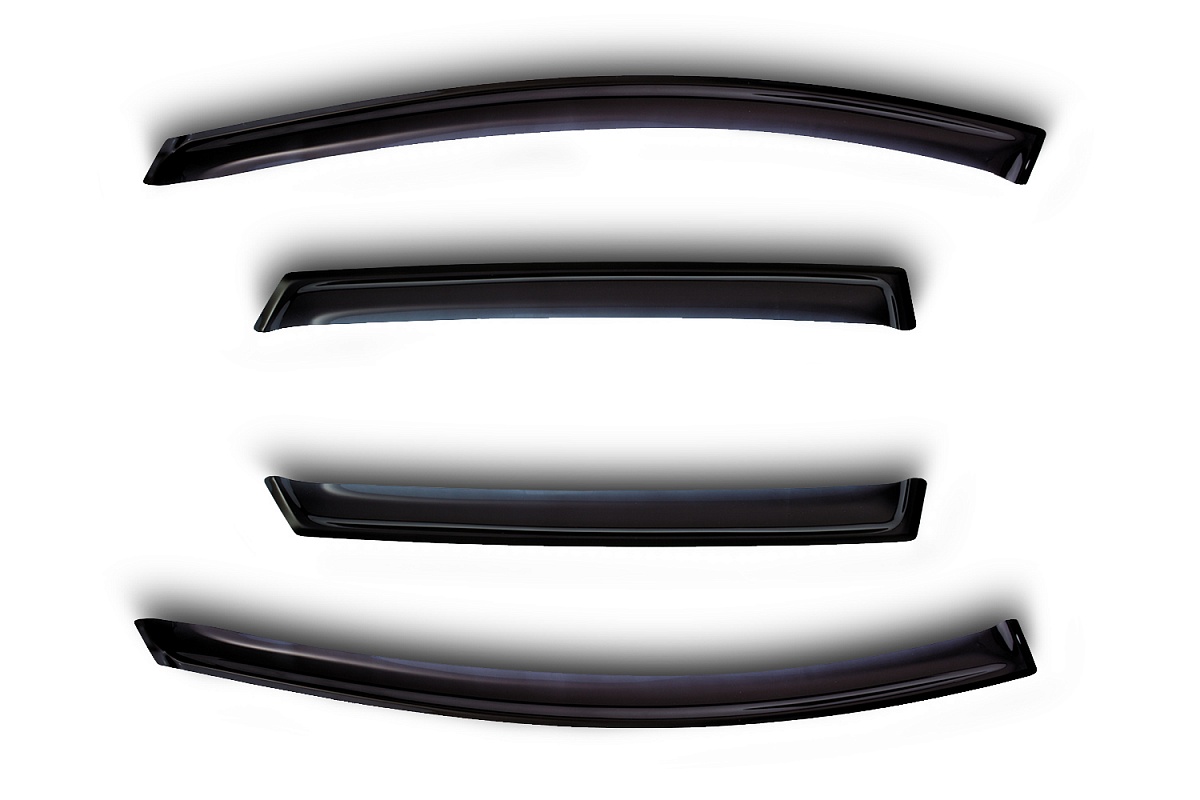 Дефлекторы окон SIM NLD.SGWHOV0732 Great Wall Hover H5 2010-/HAVAL H5 2020- / GREAT WALL Hover Н3, 2007-2016 -(4 door) черный