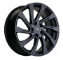 Легковой диск Khomen Wheels KHW1901 7,5x19 5x108 ET33 60,1 Black Matt