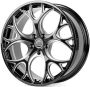 Легковой диск Skill Wheels SL320 8,5x20 5x114,3 ET40 67,1 чёрный + полированные спицы